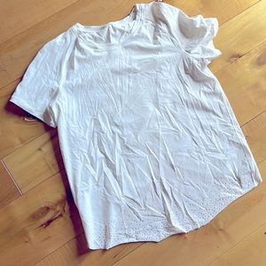 Flowy white lululemon top